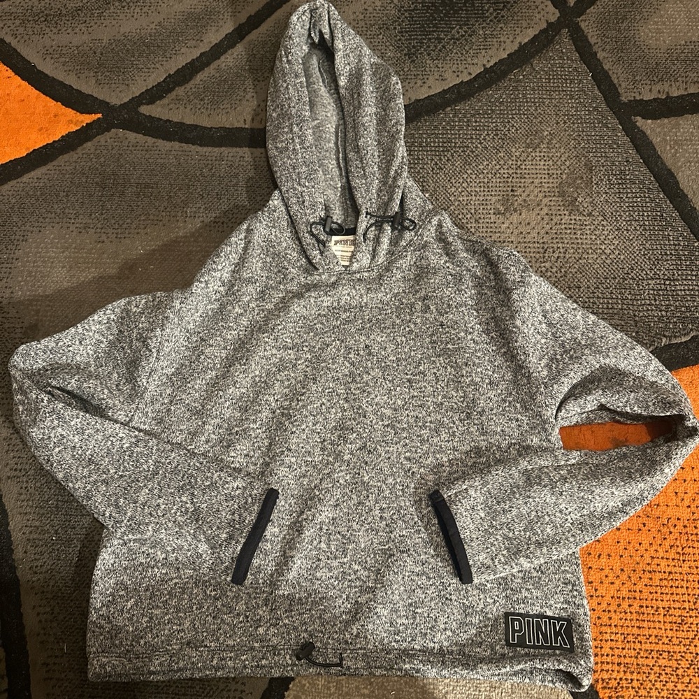 PINK Victoria's Secret Charcoal Hoodie